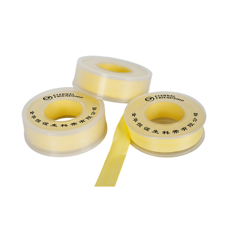 Yellow Thread Sealing PTFE Plumber's Tape