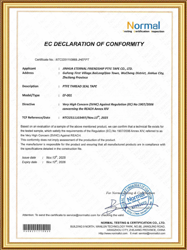 Certification